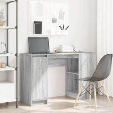 vidaXL szürke sonoma színű szerelt fa íróasztal 120x42x76 cm íróasztal