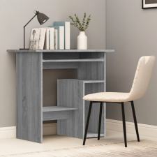 vidaXL szürke sonoma színű szerelt fa íróasztal 80 x 45 x 74 cm íróasztal