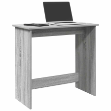 vidaXL szürke sonoma színű szerelt fa íróasztal 80x40x75 cm íróasztal
