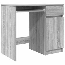 vidaXL szürke sonoma színű szerelt fa íróasztal 86x49x76 cm (861828) íróasztal
