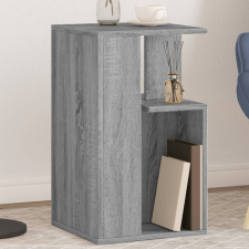 vidaXL szürke sonoma színű szerelt fa kisasztal 35 x 35 x 60 cm bútor