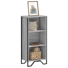 vidaXL szürke sonoma színű szerelt fa könyvespolc 50 x 31 x 106 cm bútor