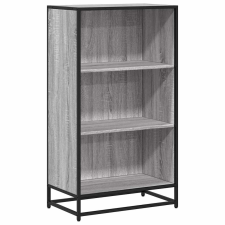 vidaXL szürke sonoma színű szerelt fa könyvszekrény 60x35x107,5 cm (849117) bútor