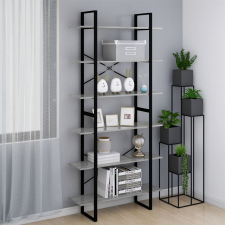 vidaXL szürke sonoma színű szerelt fa magasszekrény 100 x 30 x 210 cm bútor