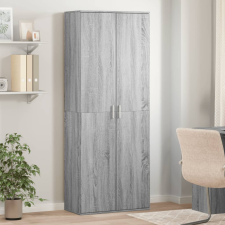 vidaXL szürke sonoma színű szerelt fa magasszekrény 70 x 35 x 180 bútor