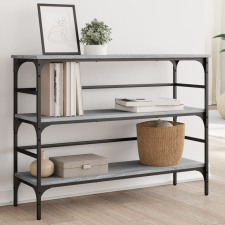 vidaXL szürke sonoma színű szerelt fa tálalóasztal 100x32x75 cm bútor