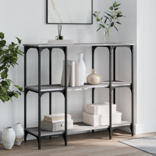 vidaXL szürke sonoma színű szerelt fa tálalóasztal 102x35x90 cm bútor