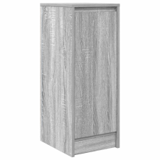 vidaXL szürke sonoma színű szerelt fa tálalószekrény 29,5x34x76 cm (861612) bútor