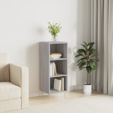 vidaXL szürke sonoma színű szerelt fa tálalószekrény 34,5x32,5x90 cm bútor