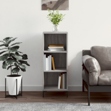 vidaXL szürke sonoma színű szerelt fa tálalószekrény 34,5x32,5x90 cm bútor