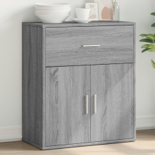 vidaXL szürke sonoma színű szerelt fa tálalószekrény 60 x 31 x 70 cm bútor