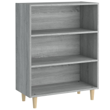 vidaXL szürke sonoma színű szerelt fa tálalószekrény 69,5x32,5x90 cm (817376) bútor