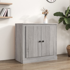 vidaXL szürke sonoma színű szerelt fa tálalószekrény 70x35,5x67,5 cm bútor