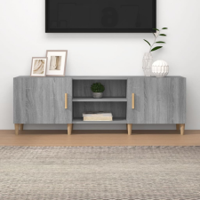 vidaXL Szürke sonoma színű szerelt fa TV-szekrény 150x30x50 cm bútor
