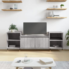 vidaXL szürke sonoma színű szerelt fa TV-szekrény 160x35x55 cm bútor