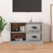 vidaXL szürke sonoma színű szerelt fa TV-szekrény 73x35,5x47,5 cm bútor