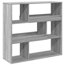 vidaXL szürke sonoma színű térelválasztó könyvszekrény 100x33x94,5 cm (854441) bútor