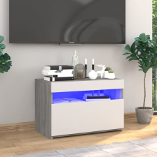 vidaXL szürke sonoma TV-szekrény LED-lámpákkal 60 x 35 x 40 cm bútor