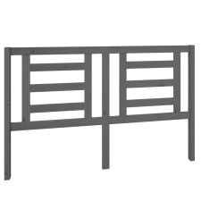 vidaXL szürke tömör fenyőfa ágyfejtámla 156x4x100 cm (818827) ágy és ágykellék