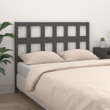 vidaXL szürke tömör fenyőfa ágyfejtámla 205,5x4x100 cm ágy és ágykellék