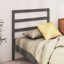 vidaXL szürke tömör fenyőfa ágyfejtámla 96 x 4 x 100 cm ágy és ágykellék
