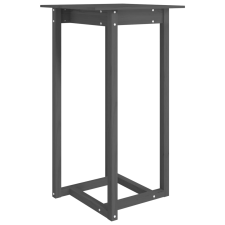 vidaXL szürke tömör fenyőfa bárasztal 60 x 60 x 110 cm (822179) bútor