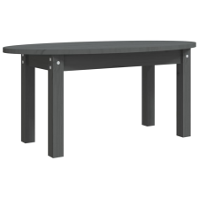 vidaXL szürke tömör fenyőfa dohányzóasztal 80x40x35 cm (822349) bútor