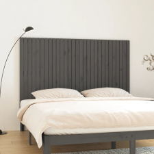 vidaXL szürke tömör fenyőfa fali fejtámla 185 x 3 x 110 cm ágy és ágykellék