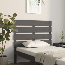 vidaXL szürke tömör fenyőfa fejtámla 100 x 3 x 80 cm ágy és ágykellék