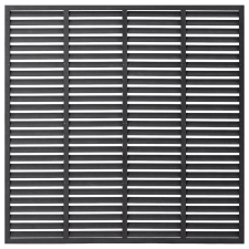 vidaXL szürke WPC lamellás kerítés 180 x 180 cm (318107) építőanyag