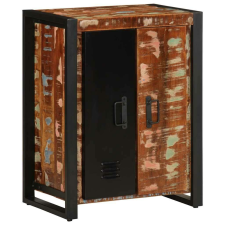 vidaXL Tálaló többszínű 55x35x70 cm Tömör fa újrahasznosított bútor