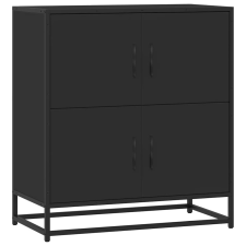 vidaXL Tálalószekrény Fekete 68x35x76 cm Engineered Wood (848989) bútor