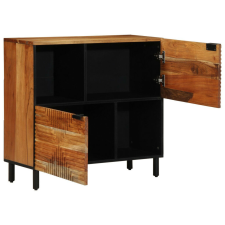 vidaXL Tárolószekrény 80x33x75 cm Tömör Akácfából bútor