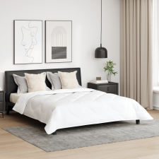 vidaXL Téli takaró párnával 3 pcs Fehér 200 x 200 cm Mikroszálas lakástextília