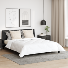 vidaXL Téli takaró párnával 3 pcs Fehér 240 x 200 cm Mikroszálas lakástextília