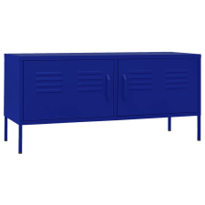 vidaXL tengerészkék acél TV-szekrény 105 x 35 x 50 cm (336226) bútor
