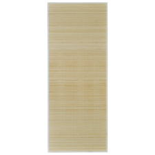vidaXL természetes színű bambusz szőnyeg 100 x 160 cm (245820) lakástextília