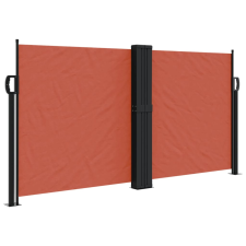 vidaXL terrakotta behúzható oldalsó napellenző 120 x 1000 cm kerti bútor
