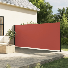 vidaXL terrakotta behúzható oldalsó napellenző 160 x 600 cm kerti bútor