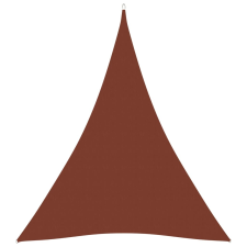 vidaXL terrakotta háromszögű oxford-szövet napvitorla 3 x 4 x 4 m kerti bútor