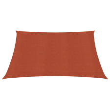 vidaXL terrakotta HDPE napvitorla 160 g/m² 2,5x2,5 m kerti bútor