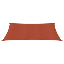vidaXL terrakotta HDPE napvitorla 160 g/m² 6 x 7 m kerti bútor