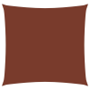 vidaXL terrakotta négyzet alakú oxford-szövet napvitorla 5 x 5 m