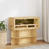 vidaXL Terrárium Barna 100 x 40 x 40 cm OSB
