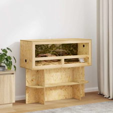 vidaXL Terrárium Barna 100 x 40 x 40 cm OSB terrárium, vivárium