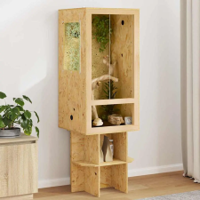 vidaXL Terrárium Barna 50 x 50 x 130 cm OSB terrárium, vivárium