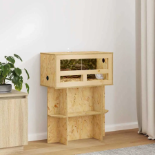 vidaXL Terrárium Barna 60 x 30 x 80 cm OSB terrárium, vivárium