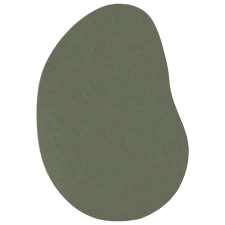 vidaXL Területszőnyeg Erdőzöld 80x150 cm Poliészter Csúszásmentes (4103740) lakástextília