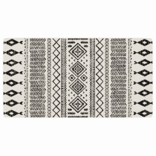 vidaXL többszínű csúszásgátló rövid szálú szőnyeg 80 x 150 cm (4007215) lakástextília
