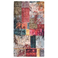 vidaXL többszínű foltvarrott csúszásmentes mosható szőnyeg 190x300 cm lakástextília
